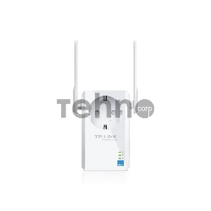 Сетевой адаптер TP-Link SOHO  TL-WA860RE 300Mbps Wireless N Wall Plugged Range Extender with AC Passthrough, QCA(Atheros), 2T2R, 2.4GHz, 802.11b/g/n, 1 10/100Mbps LAN port, Range Extender button, Range Extender mode, suppo поставляется без кабеля RJ-45