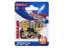 Выключатель для настенного светильника REXANT c проводом и деревянным наконечником, золотой, 1 шт.