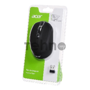 Мышь Acer OMR050 черный оптическая (1600dpi) беспроводная BT/Radio USB (8but)