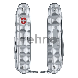 Нож Victorinox Farmer X Alox, 93 мм, 10 функций, алюминиевая рукоять, серебристый