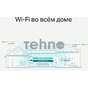 Усилитель TP-Link Wi-Fi сигнала AC1200 OneMesh Wi-Fi Range Extender/Signal Amplifier, dual-band Wi-Fi, two external antennas, 1 10/100Mbps port, 1 WPS button, supports RE/AP mode, Smart signal indicator, easy setup/management via Tether APP/Web UI.