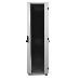 Шкаф телекоммуникационный напольный 42U (800x800) дверь стекло, цвет черный, фото 2
