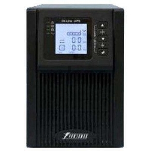 Источник бесперебойного питания PowerMan Online 2000VA Black (Online-Double conversion/LCD Display/USB/Software/RJ11/45,RS-232)