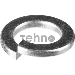 Шайба пружинная DIN 127, 14 мм, 8 шт, оцинкованная, ЗУБР