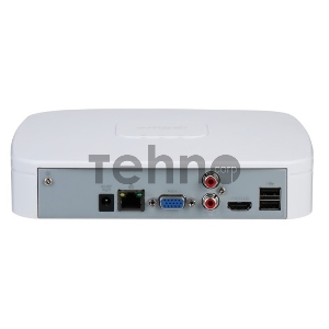 Видеорегистратор Dahua DHI-NVR2104-I2 4-канальный IP-видеорегистратор 4K и H.265+, ИИ