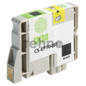 Картридж струйный Cactus CS-EPT0481 черный для Epson Photo R200 R220 R300 R320 (14,4ml)