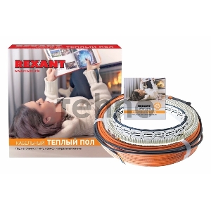 Теплый пол REXANT Standard RND -40-600 (600Вт/40м/ S обогрева, м2: 3,7-5,0) (двух жильный) Теплый пол REXANT Standard RND -40-600 (600Вт/40м/ S обогрева, м2: 3,7-5,0) (двух жильный)