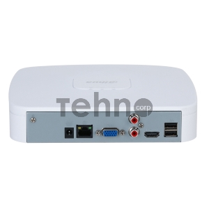Видеорегистратор DAHUA DHI-NVR2104-S3, 4 Channel Smart 1U 1HDD Network Video Recorder