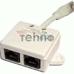 Y-адаптер, 1 телефонный и 1 компьютерный порт