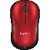 Мышь Logitech Wireless Mouse M185, Red, фото 2
