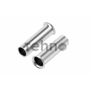 Наконечник штыревой втулочный L-7 мм 1.5 мм² (НШВ 1.5-8/НГ 1.5-7) REXANT