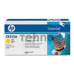 Тонер-картридж HP CE252A желтый для CLJ CM3530/CP3525 7000стр.
