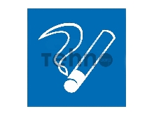 Табличка ПВХ информационный знак «Место курения» 200х200мм REXANT