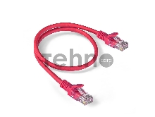 Патч-корд ExeGate EX286378RUS UTP-RJ45-RJ45-5e-0,5M-LSZH-RD, UTP, cat.5e, LSZH, 0.5м, красный