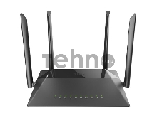 Маршрутизатор беспроводной D-Link DIR-841/RU/A1B, Wireless AC1200 Dual-Band Router with 1 10/100/1000Base-T WAN port and 4  10/100Base-TX LAN ports.802.11b/g/n compatible, 802.11AC up to 866Mbps,1 10/100/1000Base-T WAN port, 4