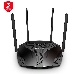 Роутер Mercusys MR70X AX1800 Dual-Band WiFi 6 Router, 574 Mbps at 2.4 GHz + 1201 Mbps at 5 GHz,  4× Fixed External Antennas, 3× Gigabit LAN Ports, 1× Gigabit WAN Port, 1024-QAM, OFDMA, Router/Access Point Mode, MU-MIMO, WPA3, TWT, BSS Color, фото 5
