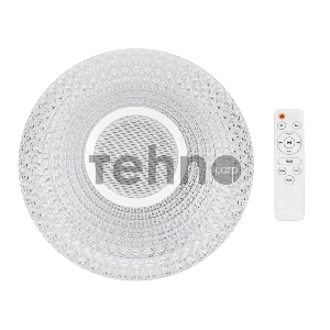 Светильник настенно-потолочный REXANT Satori Melody 2700-6500 K RGB Bluetooth Sound с пультом и APP LED 