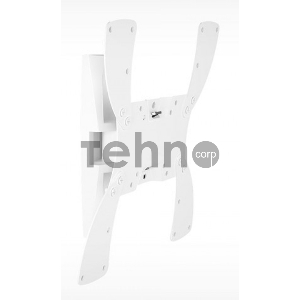 Кронштейн для телевизора Holder LCDS-5019 белый 22-42 макс.30кг настенный поворотно-выдвижной и наклонный