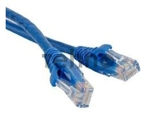 Кабель Патч-корд Lanmaster LAN-PC45/U6-1.0-BL вилка RJ-45-вилка RJ-45 кат.6 1м синий LSZH