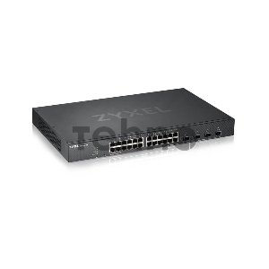 Коммутатор ZYXEL XGS1930-28 Hybrid Smart L2+ switch Zyxel Nebula Flex, 24xGE, 4xSFP+, silent (fanless), Standalone / cloud management