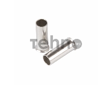 Наконечник штыревой втулочный L-6 мм 0.75 мм² (НШВ 0.75-6/НГ 0.75-6) REXANT