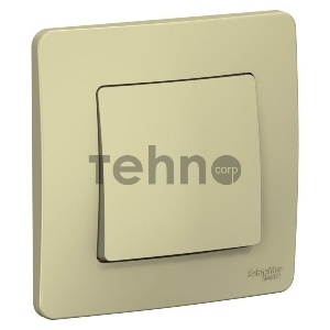 Выключатель 1-кл. СП BLANCA (сх.1) 10А 250В беж. SchE BLNVS010107