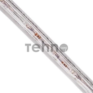 Дюралайт LED, постоянное свечение (2W) - синий, 24 LED/м, Ø10мм, бухта 100м