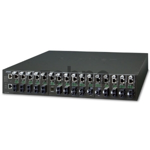 MC-1610MR шасси для медиа конвертеров 19 16-slot SNMP Managed Media Converter Chassis (AC Power) with redundant power option MC-1610MR шасси для медиа конвертеров 19 16-slot SNMP Managed Media Converter Chassis (AC Power) with redundant power option