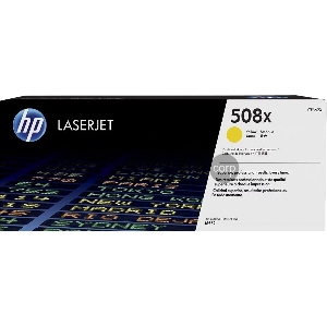 Тонер Картридж HP 508X CF362X желтый для HP CLJ M552/M553 (9500стр.)