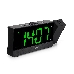 Радиобудильник Hyundai H-RCL243 черный LCD проек.изоб. подсв:зеленая часы:цифровые FM, фото 3