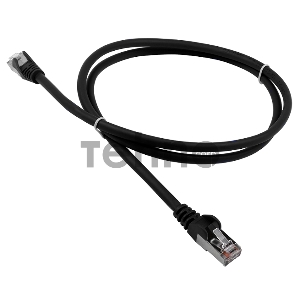 Патч-корд LANMASTER LSZH FTP кат.5e, 10.0 м, черный Патч-корд LANMASTER LSZH FTP кат.5e, 10.0 м, черный