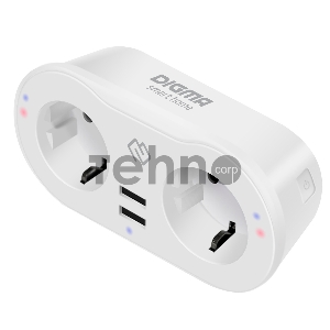 Умная розетка Digma DiPlug 400 EU Wi-Fi белый (TY1932)