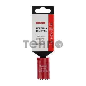 Коронка Bimetal  27 мм REXANT