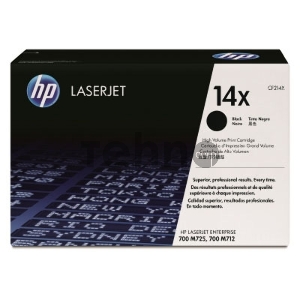 Тонер-картридж HP CF214X черный для LaserJet 700 MFP M712 17 500стр.