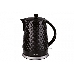 Чайник электрический Centek CT-0061 Black 2.0л, 2000W, чёрная керамика, рельефный корпус, фото 1