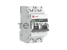 Автоматический выключатель EKF mcb4763-2-16C-pro 2P 16А (C) 4,5kA ВА 47-63 EKF PROxima