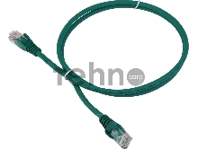 Патч-корд LANMASTER LSZH UTP кат.5e, 0.5 м, зеленый