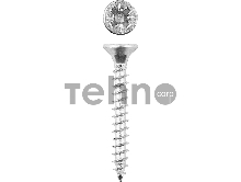 Саморезы СУ-Б универсальные,30 x 5.0 мм, 650 шт, белый цинк, ЗУБР