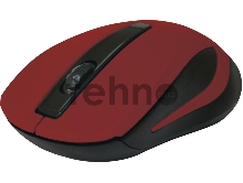 Мышь беспроводная Defender MM-605 красный  52605