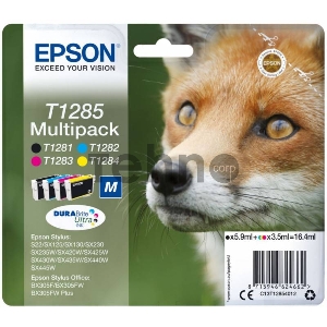 Картридж струйный Epson T1285 C13T12854012 4цв. набор карт. для Epson S22/SX125