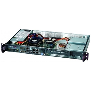 Корпус Supermicro CSE-505-203B 1U 200W BLACK