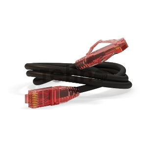 Патч-корд Hyperline PC-LPM-UTP-RJ45-RJ45-C5e-0.3M-LSZH-BK U/UTP, Cat.5е, LSZH, 0.3 м, черный