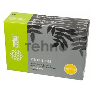 Тонер Картридж Cactus CS-PH3300S 106R01411 черный для Xerox Phaser 3300 (4000стр.)