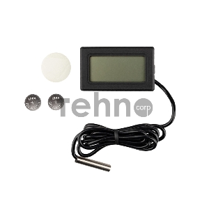 Термометр электронный  с дистанционным датчиком измерения температуры Метеостанции REXANT RM-01 70-0501