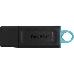 Флеш накопитель KINGSTON 64GB USB3.2 Gen 1 DataTraveler Exodia (Black + Teal), фото 2