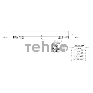 Патч-корд Hyperline PC-LPM-UTP-RJ45-RJ45-C5e-0.3M-LSZH-BK U/UTP, Cat.5е, LSZH, 0.3 м, черный