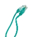 Патчкорд литой "Telecom" UTP кат.5е 10,0м зеленый, фото 1