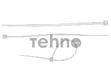 Кабельные стяжки белые КС-Б2, 3.6 х 200 мм, 50 шт, нейлоновые, ЗУБР Профессионал