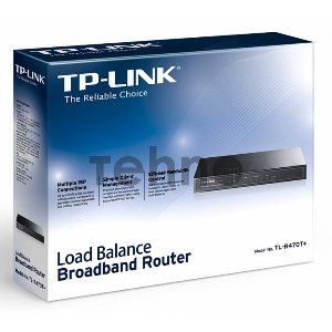 Маршрутизатор TP-Link SMB TL-R470T+ 10/100BASE-TX