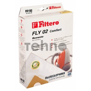 Пылесборники Filtero FLY  02 Comfort пятислойные (4пылесбор.)